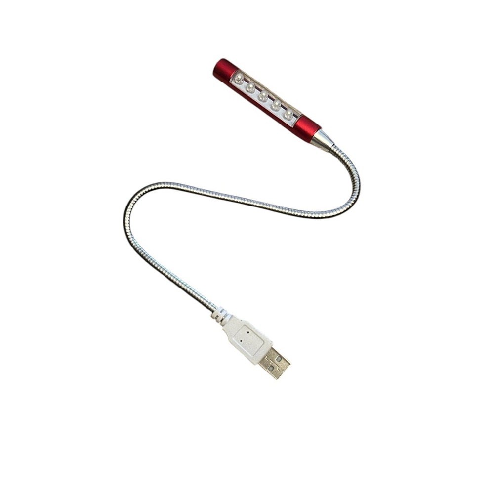 Portable USB LED Reading Light with Flexible Gooseneck🆕